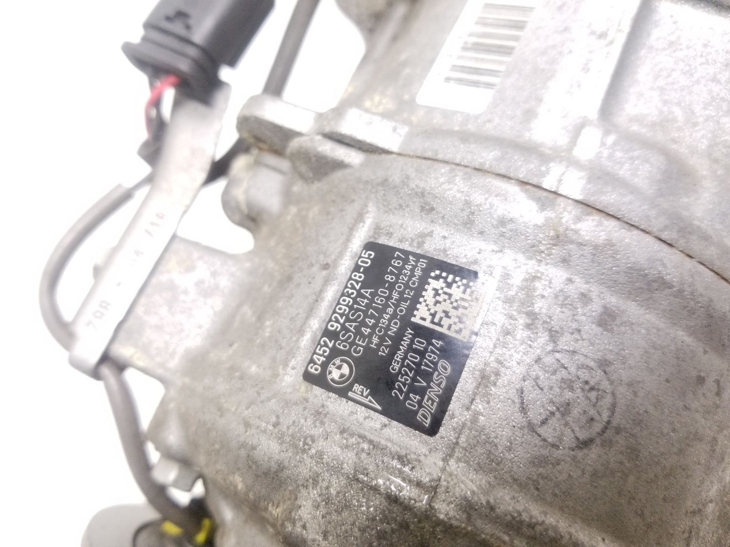 2018 BMW 330ix AC Compressor 9299328 OEM 76k Miles