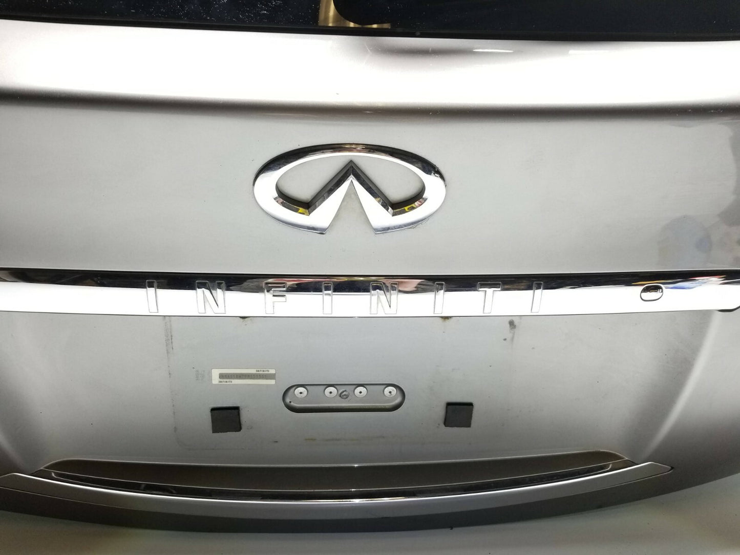09 10 11 Infiniti Fx35 Trunk Lid Tailgate Hatch OEM Color: K51