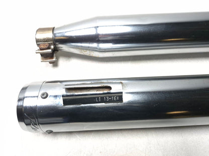2017 Indian Scout Exhaust Muffler Pair OEM