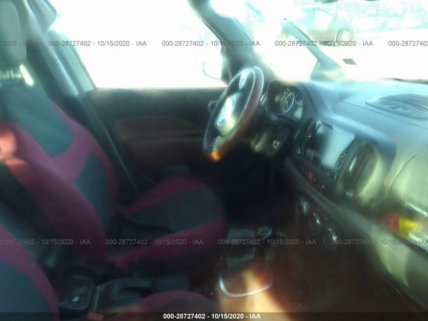14-17 Fiat 500l Center Dash Bezel Trim Panel OEM