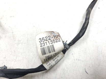 2013 Chevrolet Suburban Door Wire Wiring Harness Rear Passenger Side Right OEM