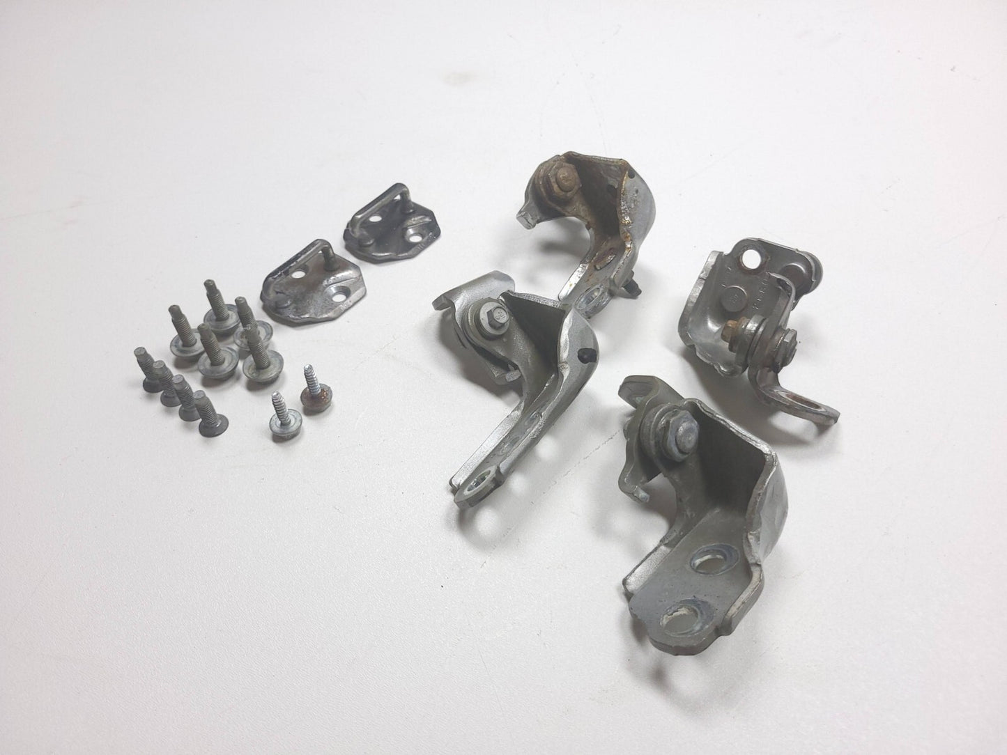 2014 Ford Fusion Door Hinge W/ Striker Rear & Front Left Driver Side Set OEM
