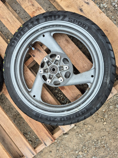 1991 Yamaha Fzr600r Front & Rear Wheel Rim OEM