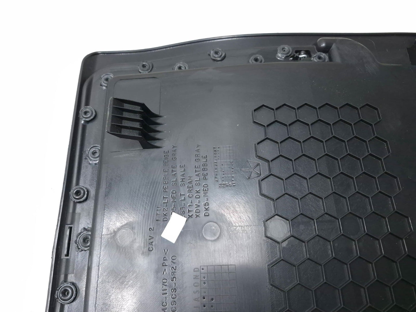 2013 Dodge Grand Caravan Cover Trim Panel Front Left Driver Seat Back OEM