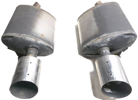 2010 Nissan Maxima Sv Exhaust Muffler Pipe 2pcs OEM