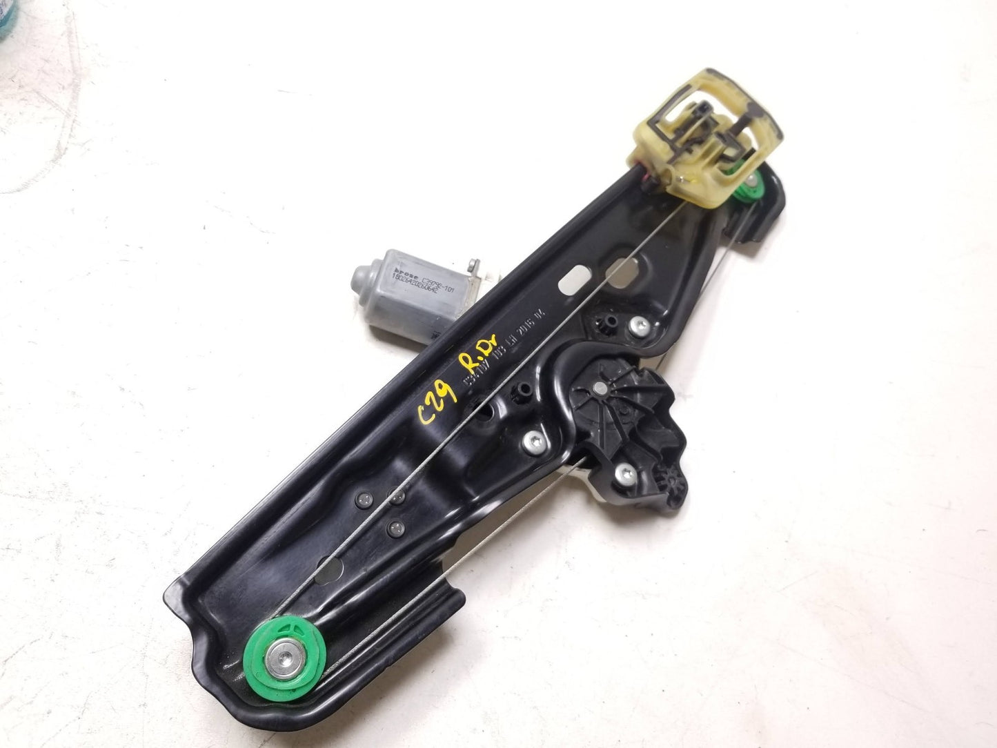 2017 Jaguar Xe Window Regulator Rear Driver Side Left OEM Gx73-27001-ac