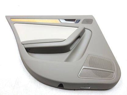 06-09 Audi A4 Door Trim Panel Rear Driver Side Left OEM