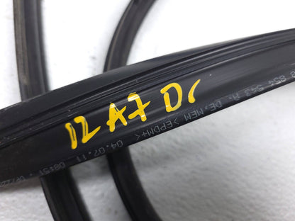 2012 Audi A7 Roof Frame Weatherstrip Seal Pair Left Right OEM