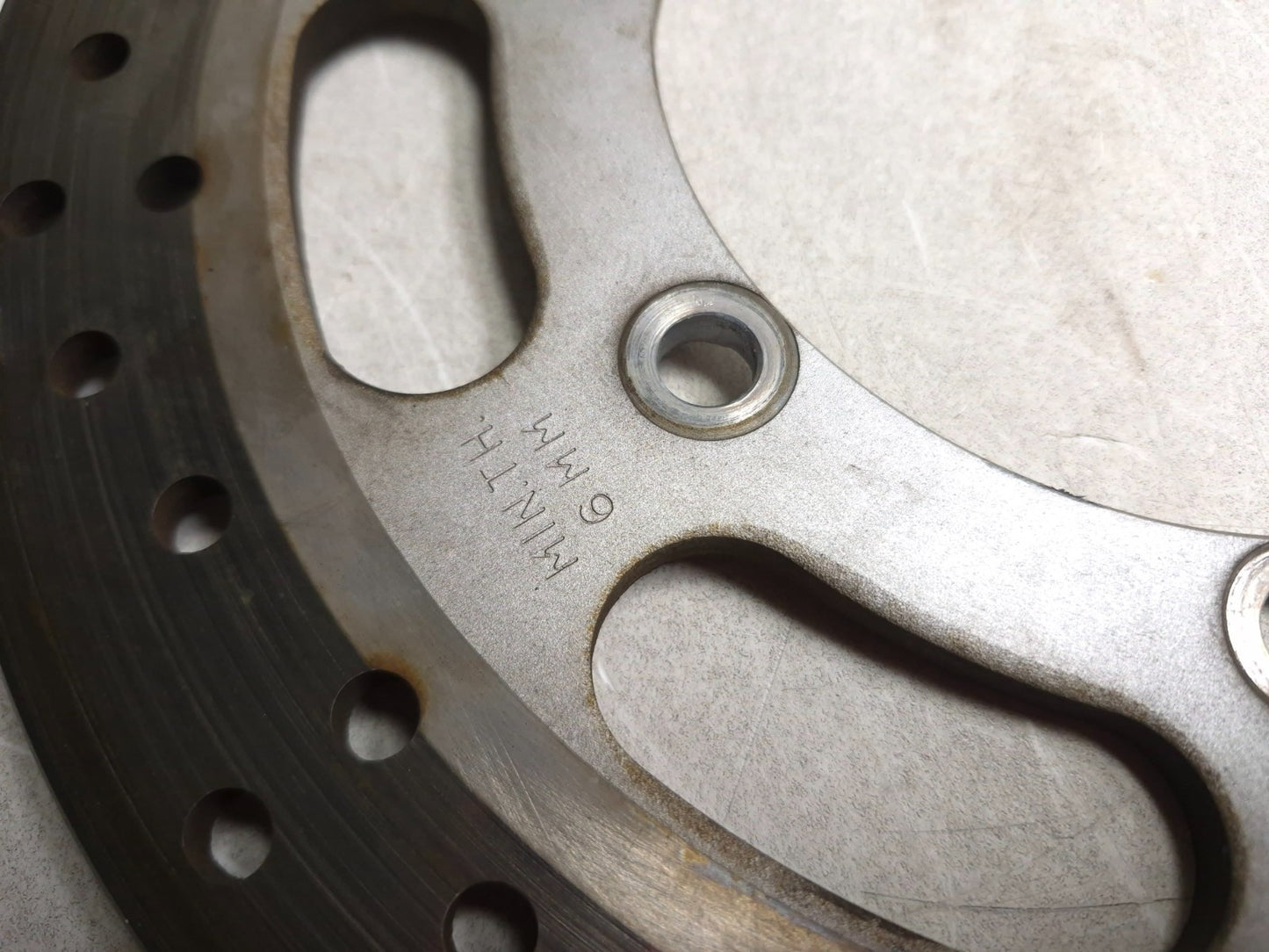 2003 Kawasaki Vulcan Vn1600 Front & Rear Brake Disc 3 Pcs OEM