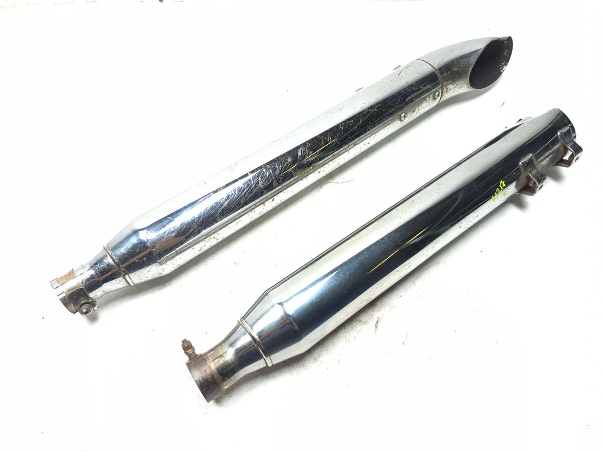 2002 Harley Davidson Touring Road King Rear Exhaust Muffler Left & Right OEM