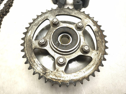 2014 Triumph America Rear Sprocket W/ Hub & Drive Chain Set OEM
