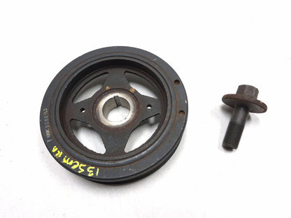 2013 Nissan Sentra Crankshaft Pulley Harmonic Balancer W/ Bolt 1.8l OEM