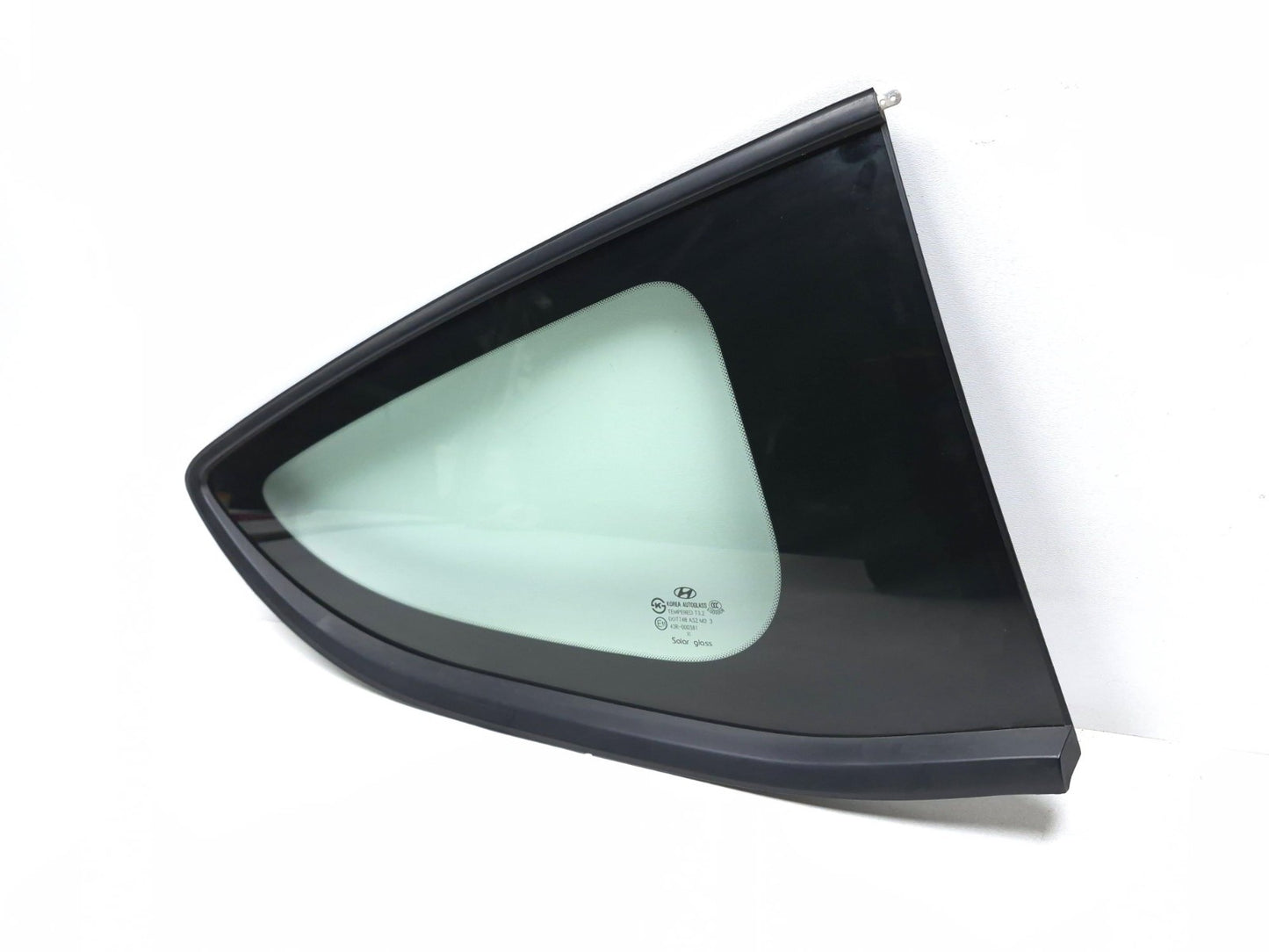 2013 Hyundai Genesis Coupe Quarter Vent Glass Rear Passenger Side Right OEM