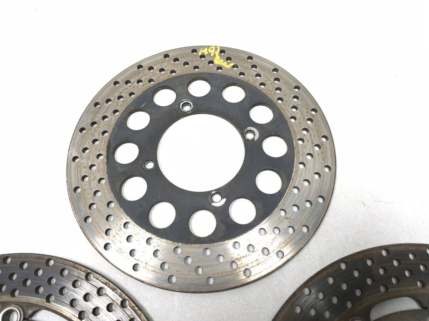 1993 Suzuki Gsx 600 Fp Katana Rear & Front Brake Disc 3 Pcs OEM