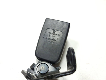 2015-2020 Mercedes C300 W205 Rear Seat Belt Buckle 3pcs OEM