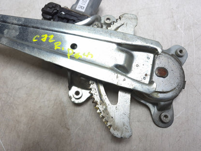 2009 Lexus IS250 Rear Door Window Regulator W/ Motor Right Passenger Side OEM