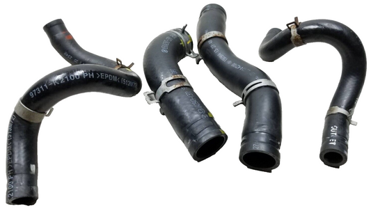 2020 Hyundai Venue Engine Coolant Water Outlet Hose Tube 4pcs OEM