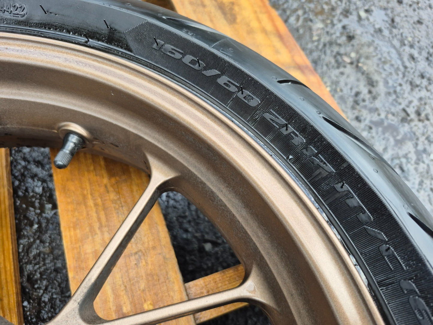 2020 Honda Cb300r Cbf300na Wheel Rim W/tire Front & Rear Pair OEM