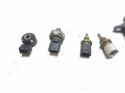 2015 Nissan Juke Knock Oil Temperature Crankshaft Vvt Sensor 6pcs OEM