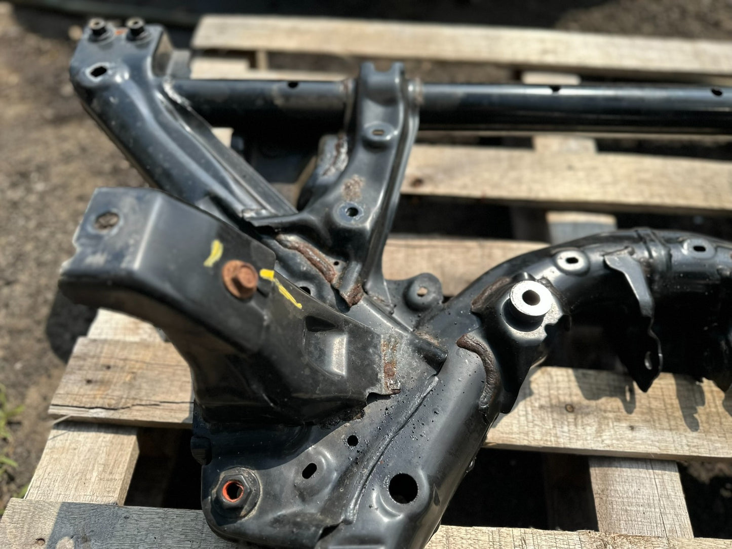 2019 Tesla Model 3 Front Suspension Subframe Cradle Crossmember  OEM