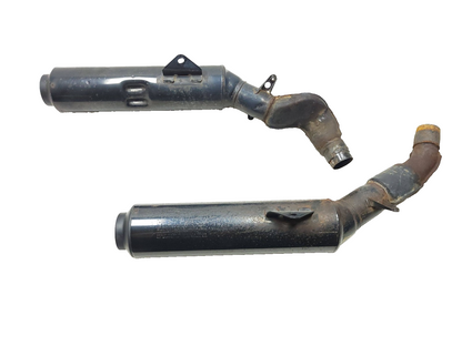 1987 1988 Honda Cbr1000f Hurricane Exhaust Muffler Left & Right OEM