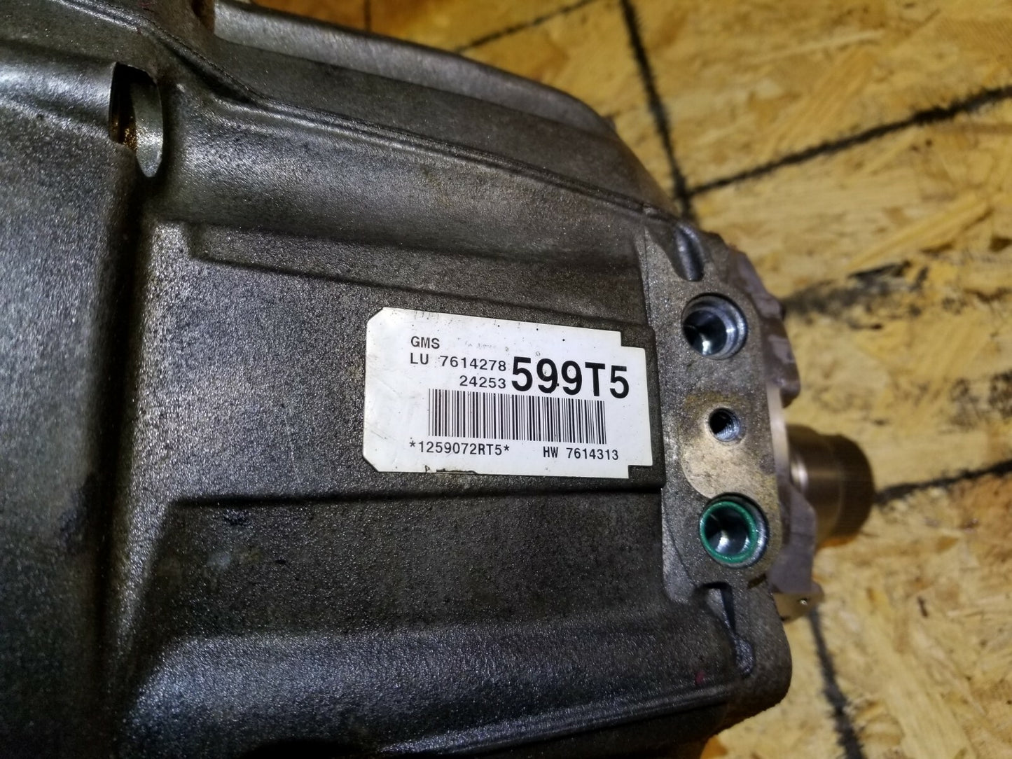 2011 BMW 328 Xi Automatic Transmission Oil Pump Cover W/ Bell Housing OEM