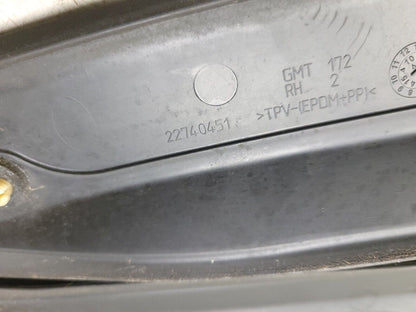 10-15 Chevrolet Equinox Liftgate Window Side Reveal Molding Left & Right OEM