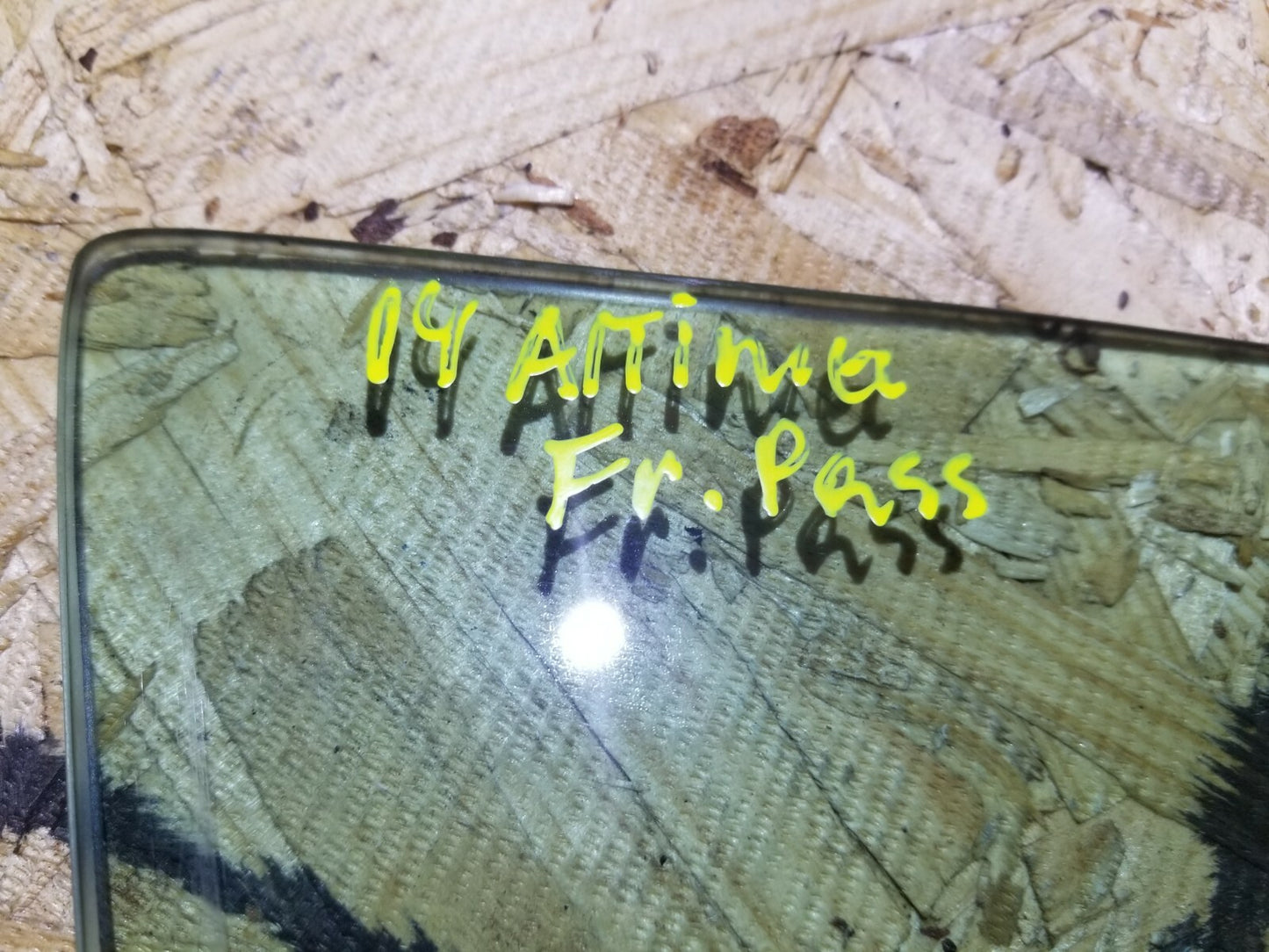2014 Nissan Altima Front Door Window Glass Right Passenger Side OEM