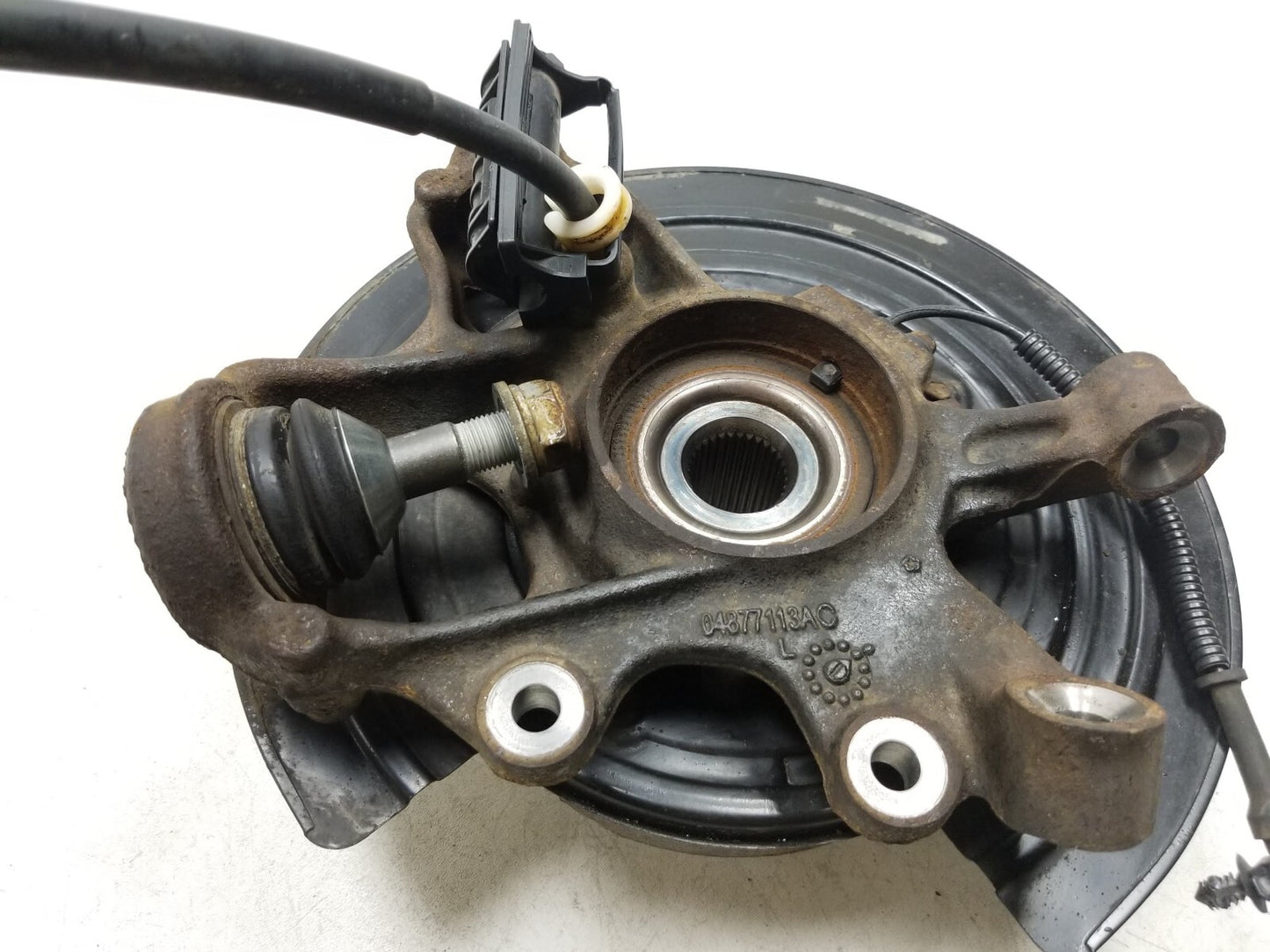 2016 Dodge Durango Rear Spindle Knuckle Wheel Hub Driver Side Left OEM