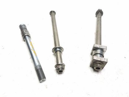 2017 Kawasaki Vulcan S En650c Front & Rear Wheel Axle & Swing Arm Bolt 3 Pcs OEM