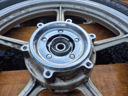 1994 Yamaha Virago Xv1100 Rear & Front Wheel W/ Tire Pair R 15 R 19 OEM