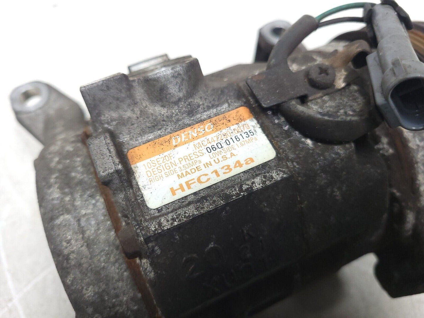 10-14 Chevrolet Suburban AC Compressor 5.3l OEM