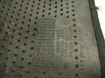 2007 Toyota Corolla Trunk Floor Carpet 3pcs OEM