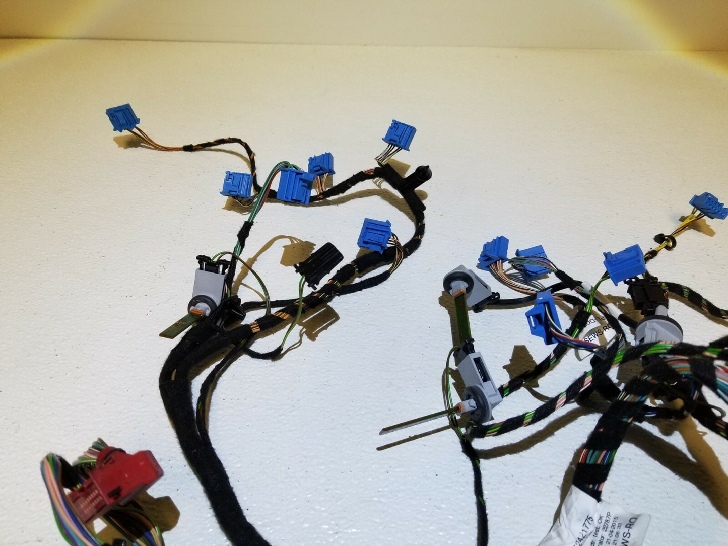 2015 Audi Q7 A/c Heater Flap Motor Wire Harness OEM