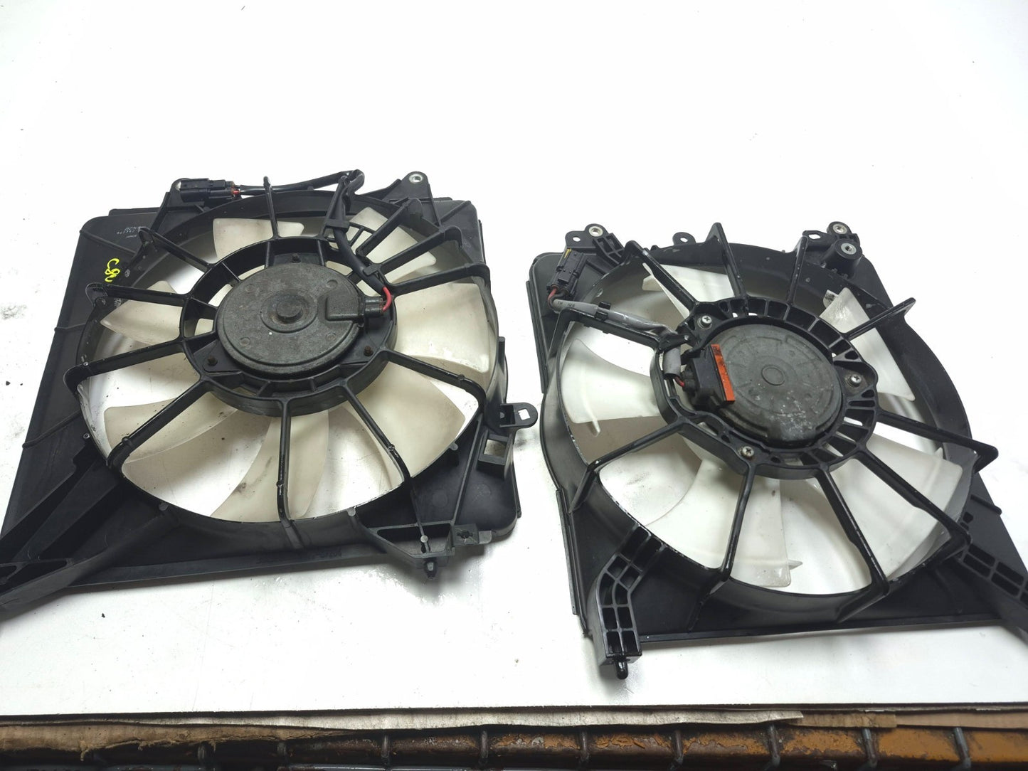 2014 Honda Cr-z Radiator Cooling Fan & Motor Left & Right OEM