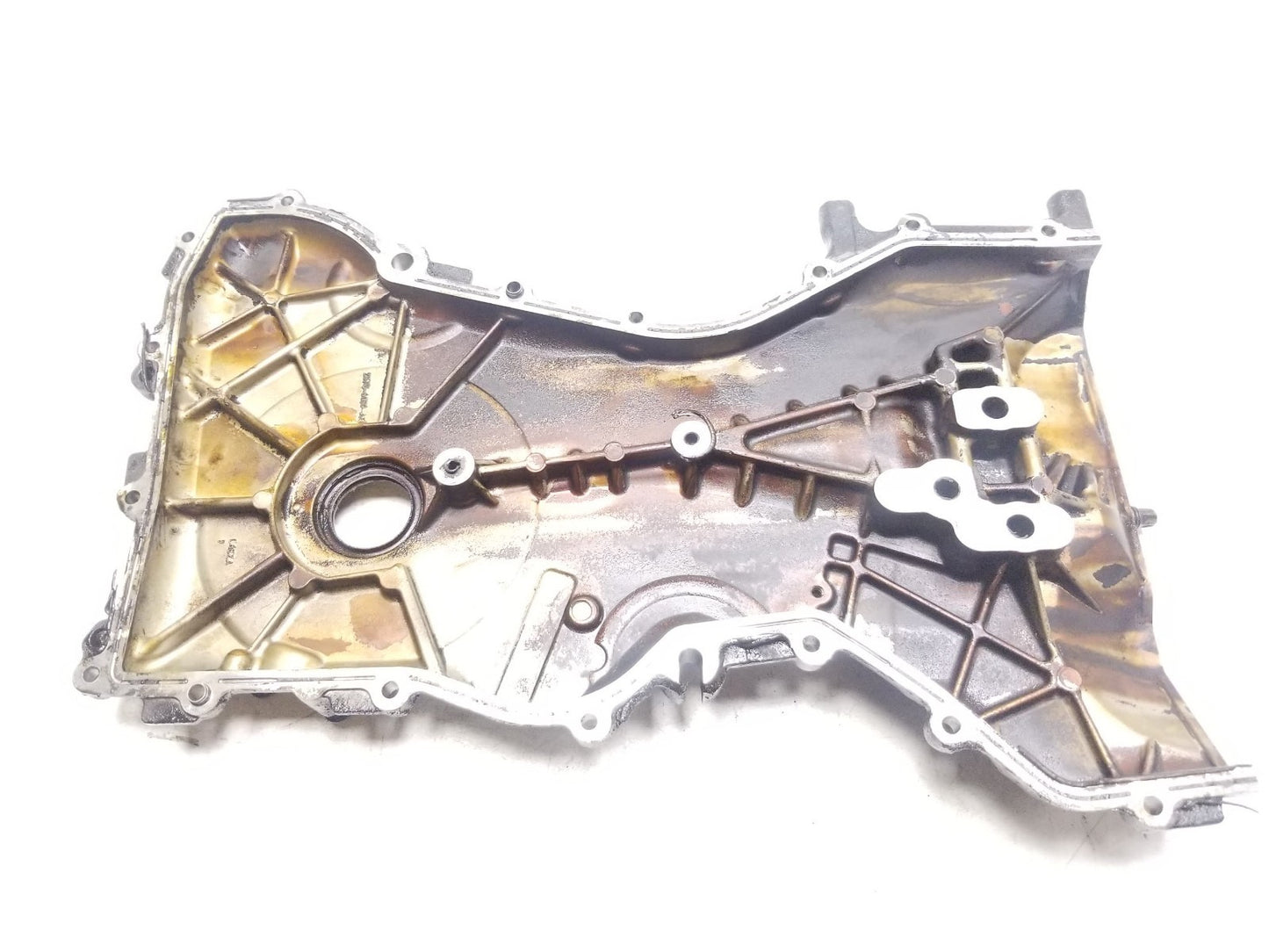 2010 Ford Transit Connect Engine Timing Cover 2s7g-6059-ae 2.0l OEM