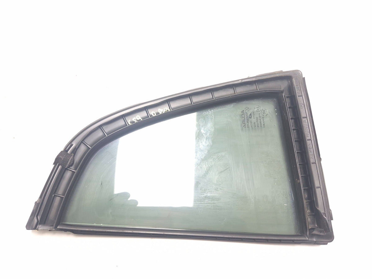 2008 Acura Tl Type-s Rear Door Quarter Window Glass Right Passenger Side OEM