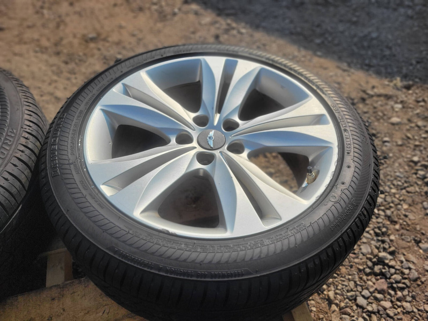 2010 Hyundai Genesis Coupe Wheels W/ Tire Bridgestone 245/45rf18 4pcs ✅
