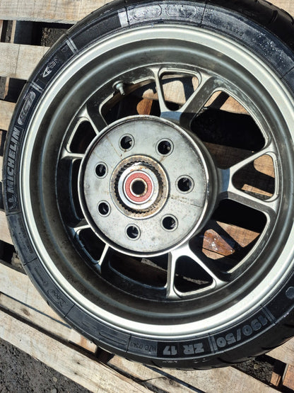 2009 Kawasaki Concours 14 Zg1400 Rear Wheel Rim & Tre OEM