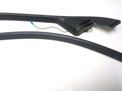 2007 BMW 530i E60 Front Door Window Frame Surround Tweeter Trim Left & Right OEM