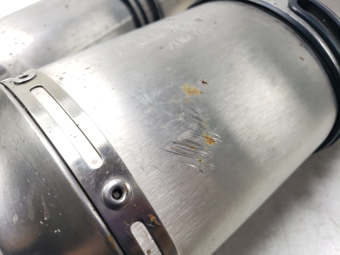 2008 - 2010 Ducati 848 Muffler Exhaust 2pcs OEM