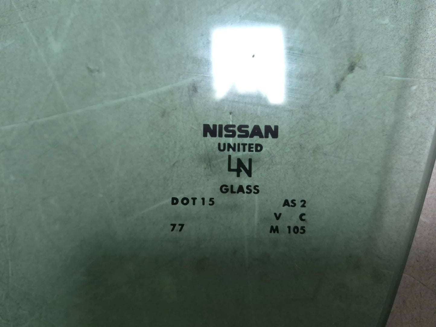 2010 Nissan Maxima Sv Front Driver Door Window Glass OEM