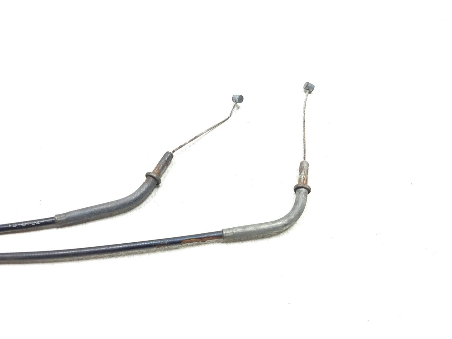 2007 Kawasaki Ninja Zx-6r Zx600  Throttle Housing Cable Pair OEM