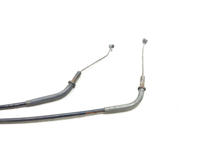 2007 Kawasaki Ninja Zx-6r Zx600  Throttle Housing Cable Pair OEM