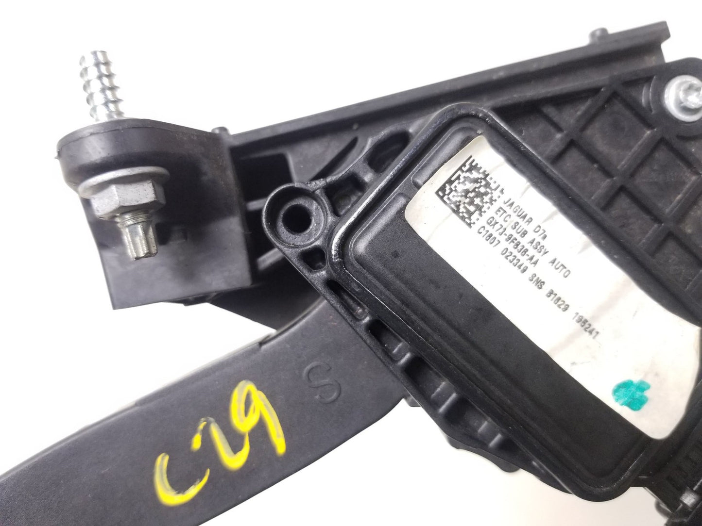 17 Jaguar Xe Accelerator Gas Throttle Pedal Sensor Assembly OEM
