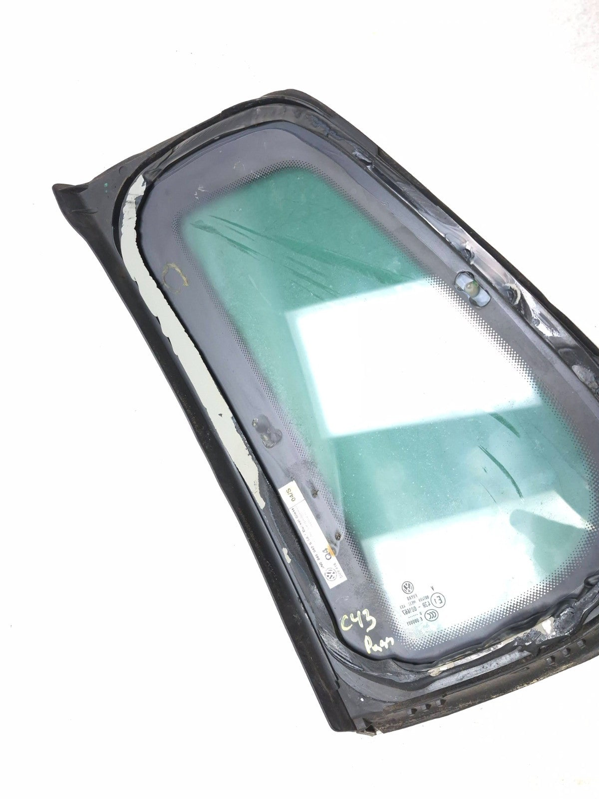 2011 Volkswagen Tiguan Rear Quarter Window Glass Passenger Side Right OEM