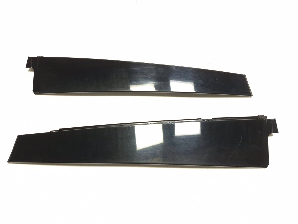 2011 Mercedes S400 W221 Door Pillar Applique Molding Front & Rear 4pcs OEM