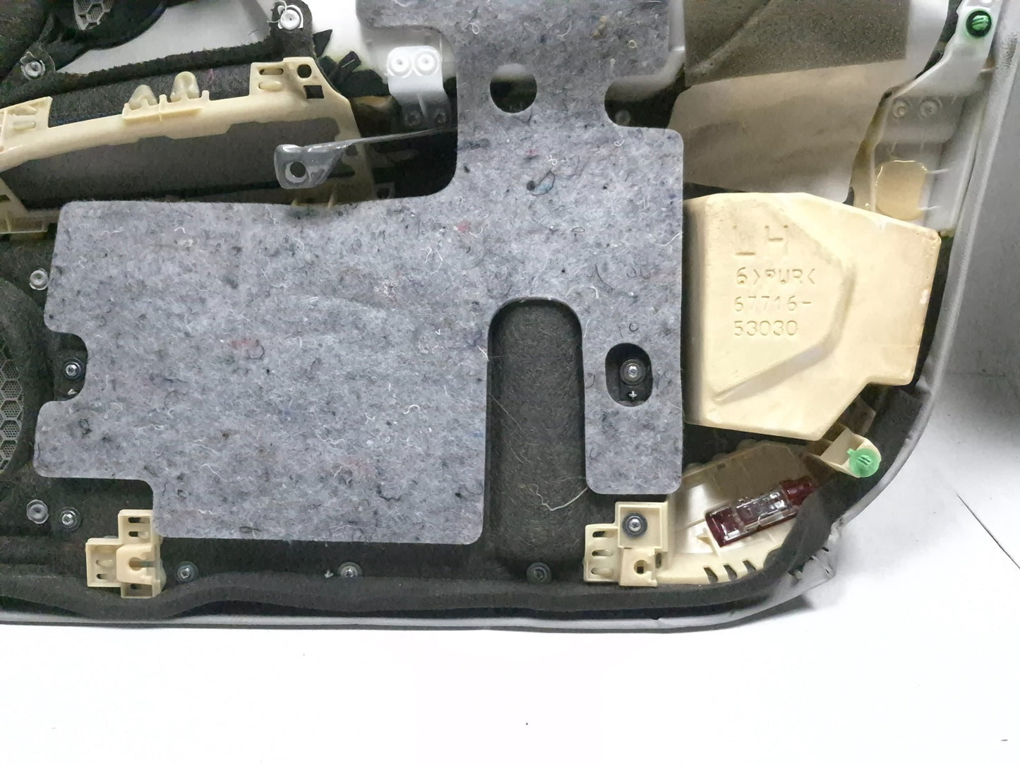 2009 Lexus IS250 Front Interior Door Panel Trim Left & Right OEM