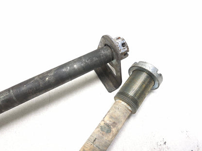 2003 Suzuki Sv 650 Wheel Axle Front & Rear & Swingarm Bolt 3 Pcs OEM