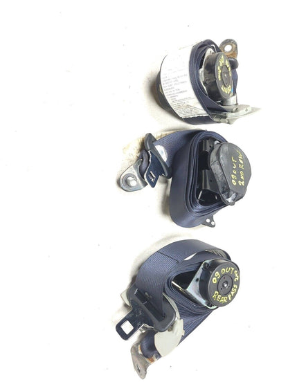 2007-2013 Mitsubishi Outlander 2nd Rear Seat Belt Retractor 3pcs OEM